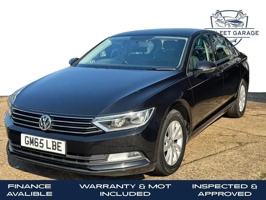 Used VW Passat S 150 HP (110 kW) 2015 Black Sedan