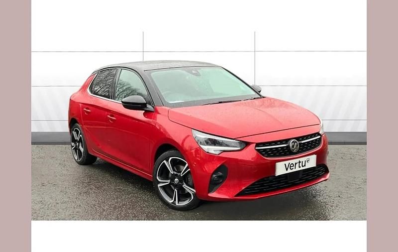 Used Vauxhall Corsa Edition 100 HP (73 kW) 2022 Red Hatchback