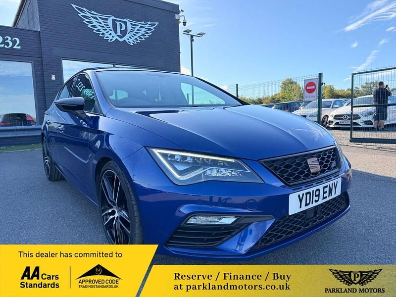 Used Cupra Leon 290 HP (213 kW) 2019 Blue Hatchback