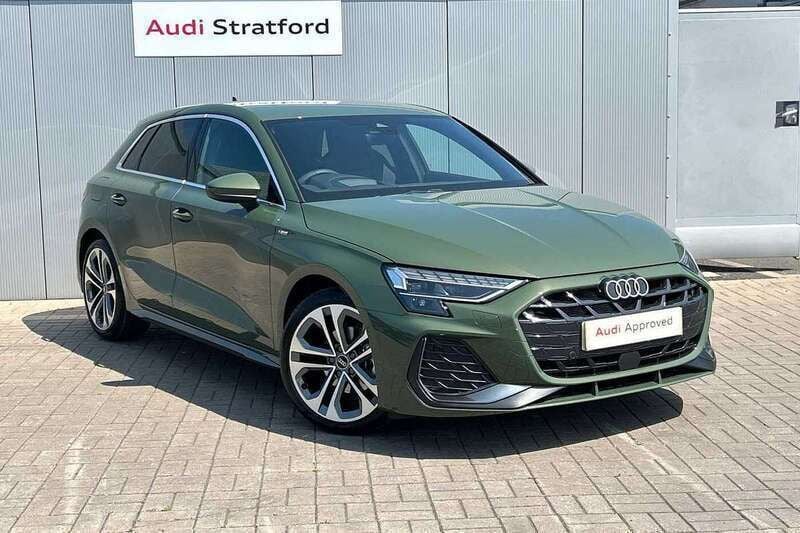 Green New 2025 Audi A3 S-Line Hatchback | £33,950 (Fair price) - Image 1/4