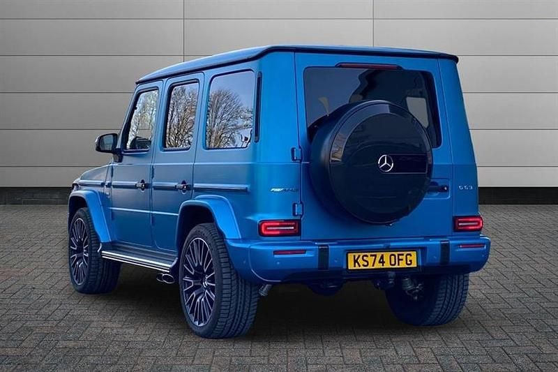 Used Mercedes G63 AMG Edition 585 HP (430 kW) 2025 Brilliant blue SUV