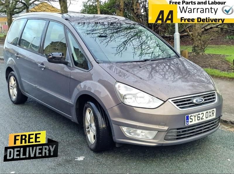 Używany Ford Galaxy Zetec 2012 Srebrny Minivan