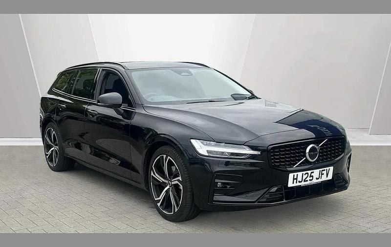 Black Used 2025 Volvo V60 Plus Estate | £32,990 (Good price) - Image 1/3