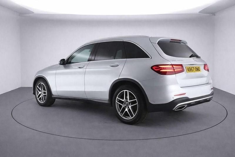 Used Mercedes GLC220 AMG line 170 HP (125 kW) 2017 Silver SUV