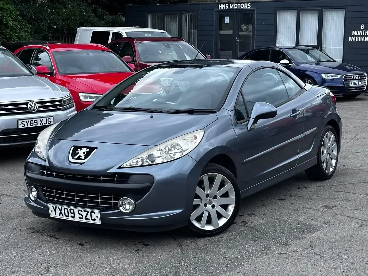 Used Peugeot 207 CC GTi 2009 Grey Cabriolet