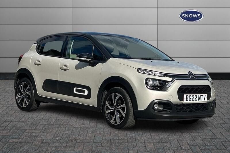 Beige Used 2022 Citroën C3 PureTech Hatchback | £10,944 - Image 1/4
