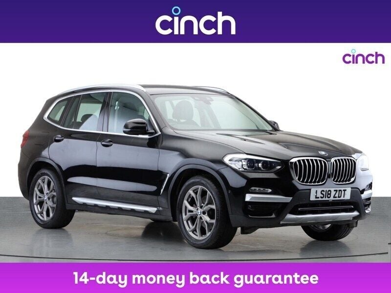 Black Used 2018 BMW X3 xLine SUV | £22,599 (Fair price) - Image 1/3