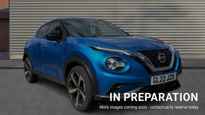 Used Nissan Juke Tekna 114 HP (83 kW) 2022 Blue SUV