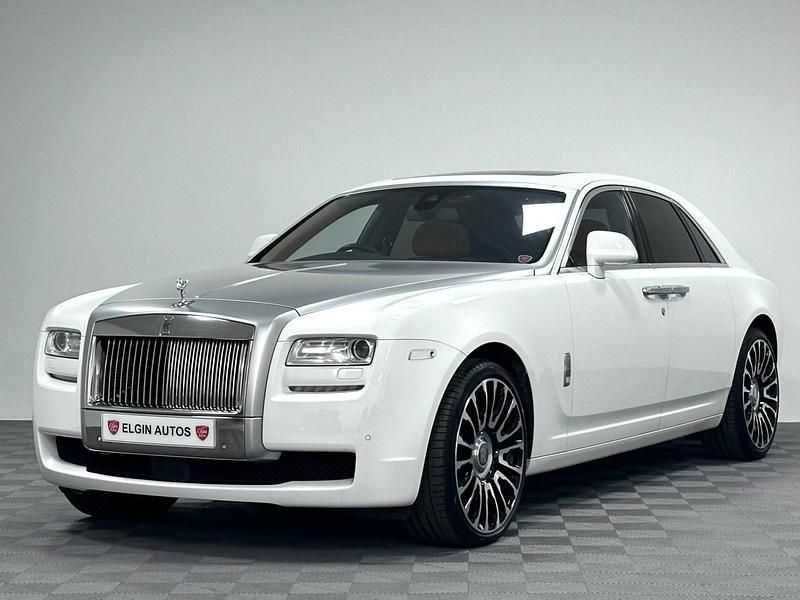 Used Rolls Royce Ghost 563 HP (414 kW) 2013 White Sedan