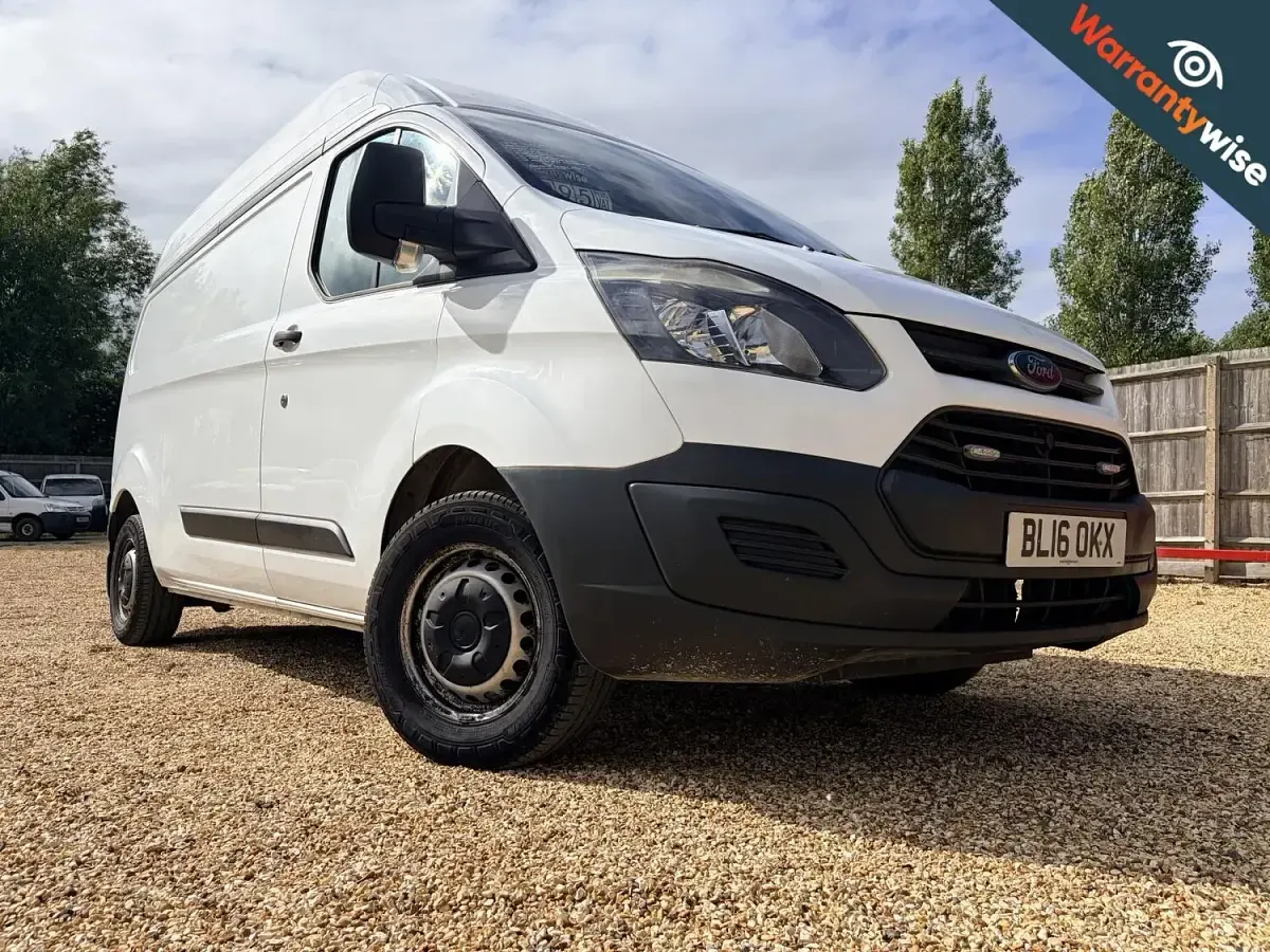 Used Ford Transit Custom 125 HP (91 kW) 2016 White Van