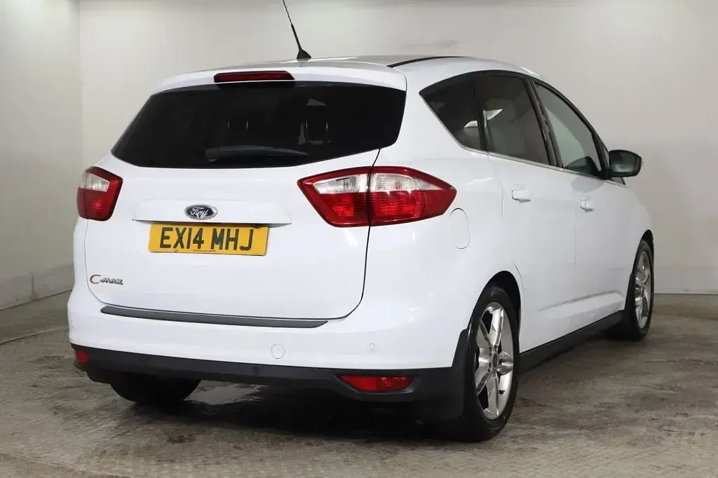 Used Ford C-MAX Titanium X 115 HP (84 kW) 2014 White MPV