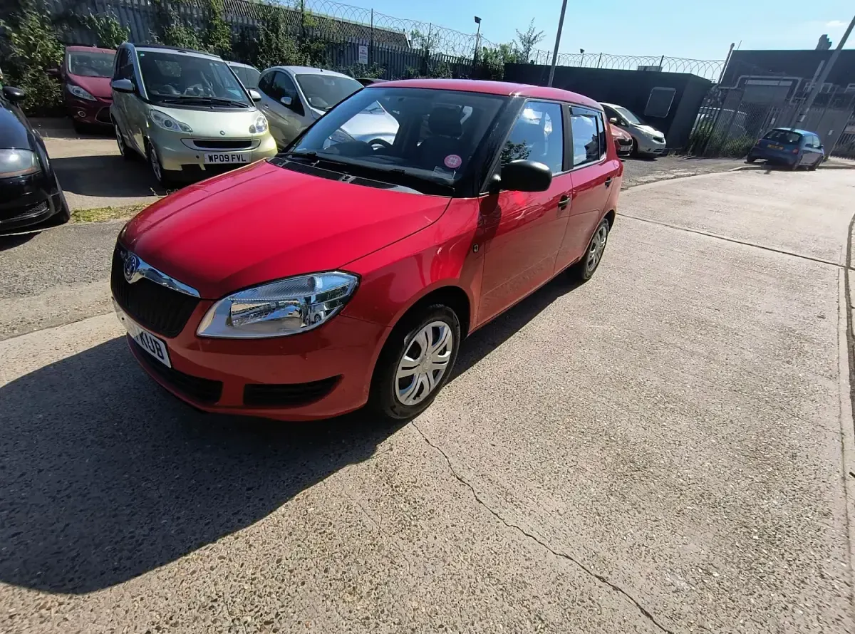 Used Skoda Fabia 2011 Red Hatchback