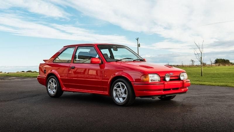 Used Ford Escort RS 1989 Red Hatchback