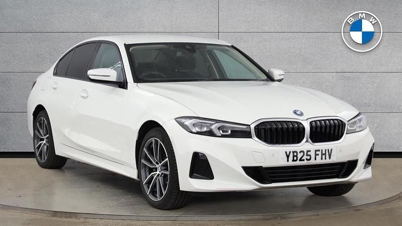 White Used 2025 BMW 330e Sport Line | £30,950 - Image 1/4