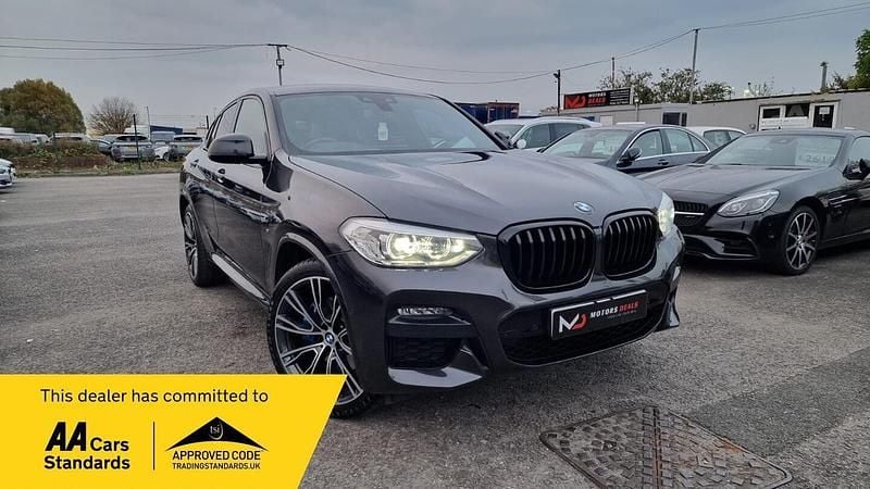 Grey Used 2019 BMW X4 M Sport SUV | £20,995 (Fair price) - Image 1/3