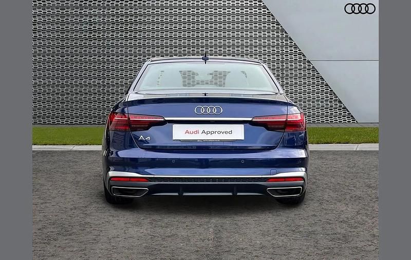 Used Audi A4 S-Line 147 HP (108 kW) 2020 Blue Sedan