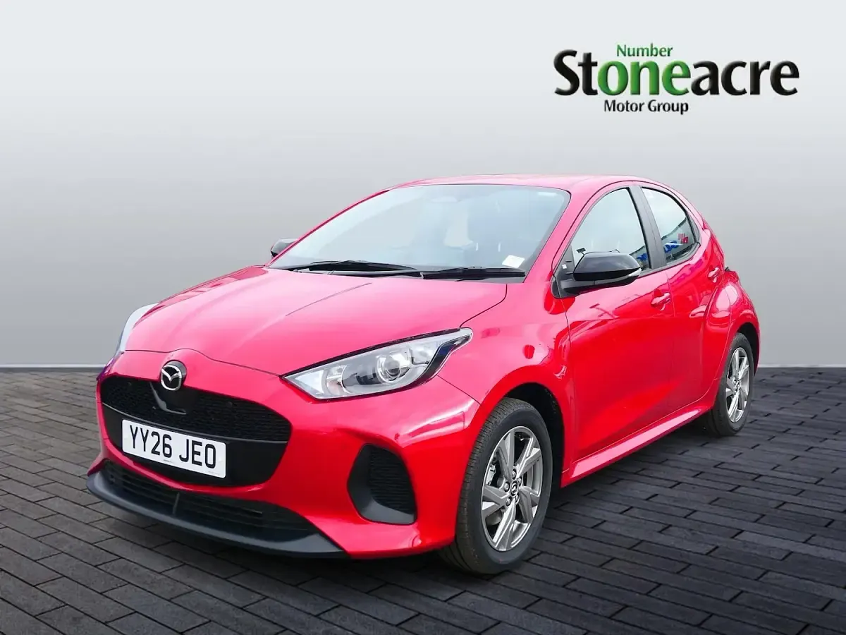 New Mazda 2 Exclusive-Line 116 HP (85 kW) 2026 Red Hatchback