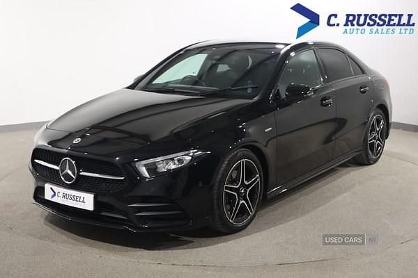 Black Used 2022 Mercedes A200 Executive Sedan | £21,495 (Fair price) - Image 1/4