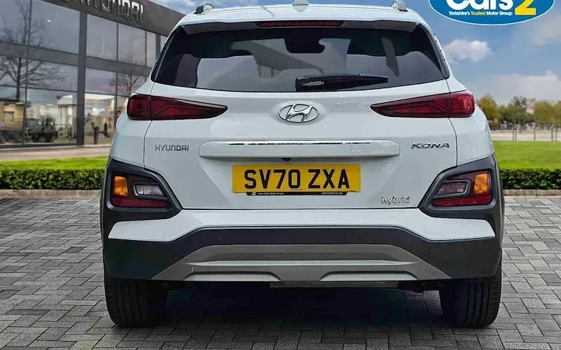 Used Hyundai Kona Premium 141 HP (103 kW) 2020 White SUV