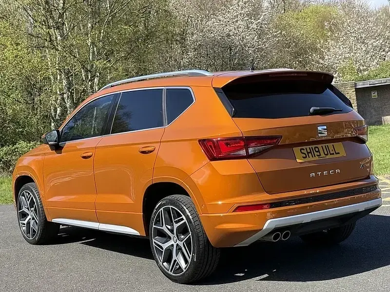 Used Seat Ateca FR Sport 150 HP (110 kW) 2019 Orange SUV