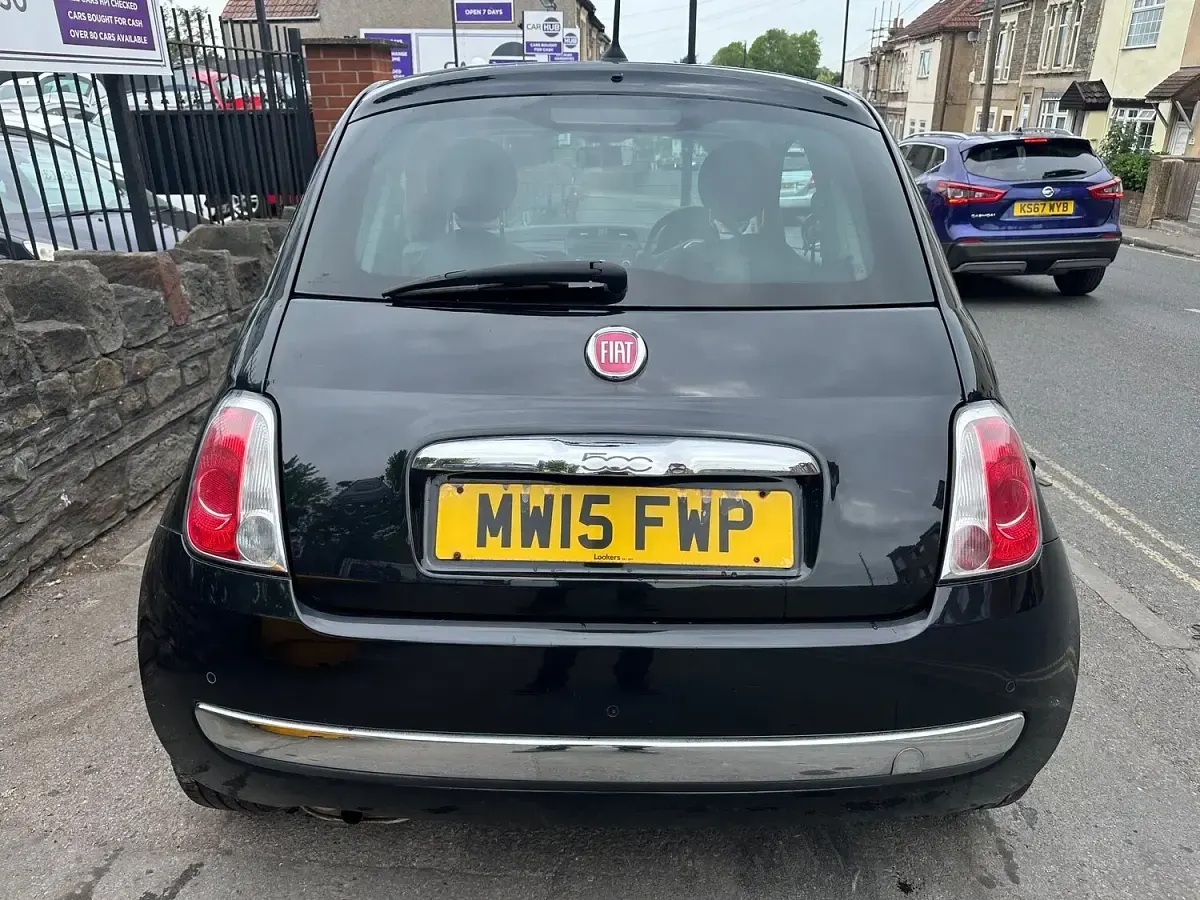 Used Fiat 500 S 69 HP (50 kW) 2015 Black Hatchback