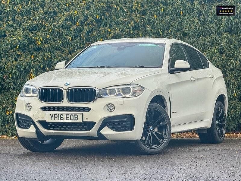Used BMW X6 M Sport 258 HP (189 kW) 2016 White SUV