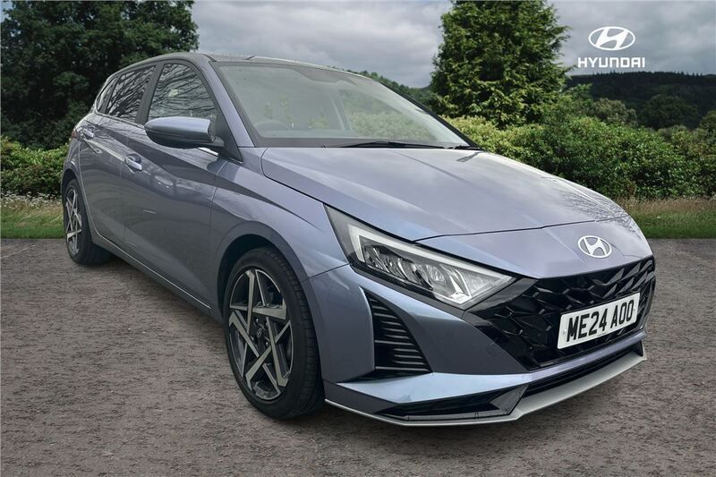 Blue Used 2024 Hyundai i20 Ultimate Hatchback | £17,494 (Fair price) - Image 1/4