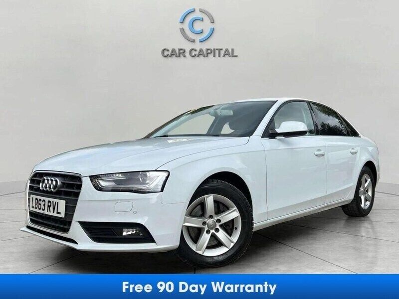 White Used 2013 Audi A4 Sport Sedan | £8,990 (Expensive) - Image 1/3