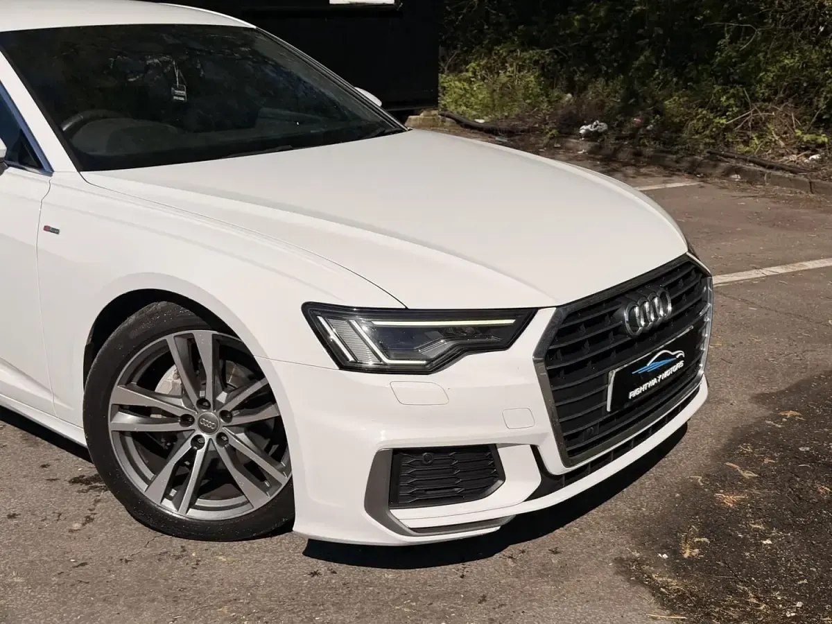 Used Audi A6 S-Line 204 HP (150 kW) 2018 White Sedan