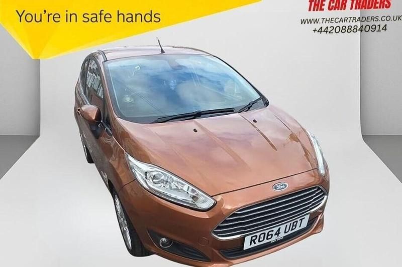 Yellow Used 2014 Ford Fiesta Titanium Hatchback | £6,488 (Fair price) - Image 1/1