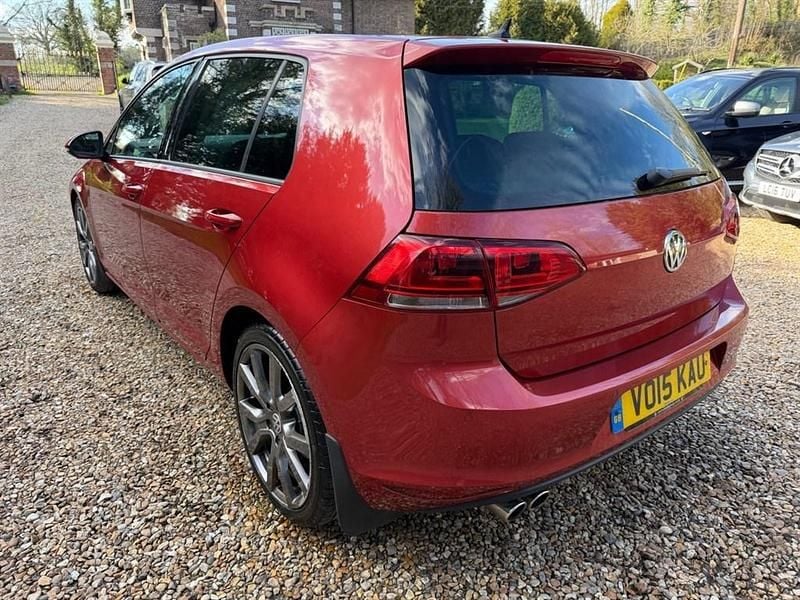 Used VW Golf VII GT 150 HP (110 kW) 2015 Red Hatchback