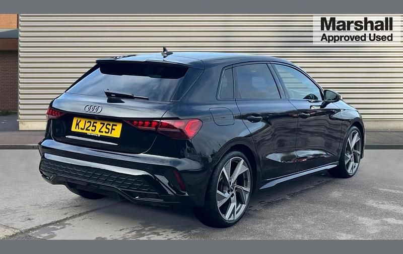 Used Audi A3 Black Edition 147 HP (108 kW) 2025 Black Hatchback