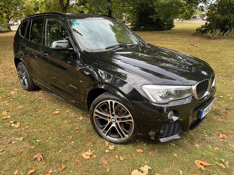 Black Used 2015 BMW X3 M Sport SUV | £11,495 (Fair price) - Image 1/4