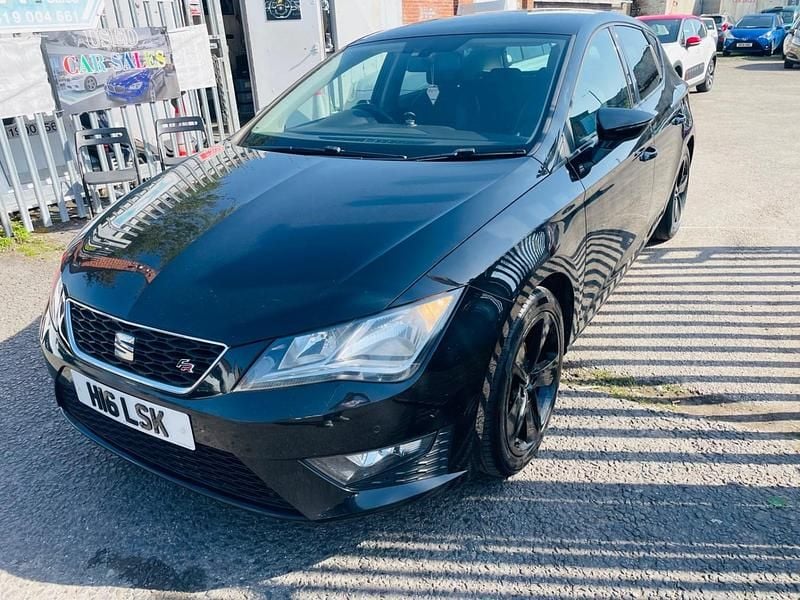 Used Seat Leon FR 150 HP (110 kW) 2015 Black Hatchback
