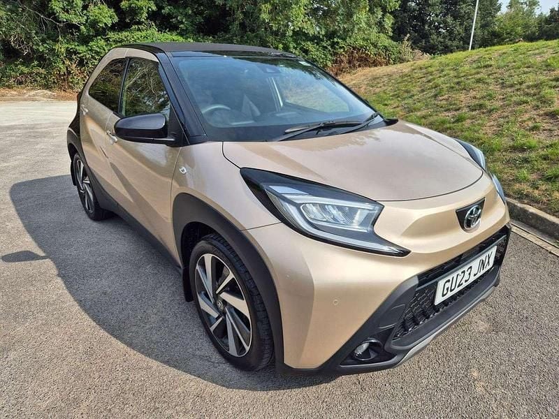 Beige Used 2023 Toyota Aygo Hatchback | £14,495 (Fair price) - Image 1/4