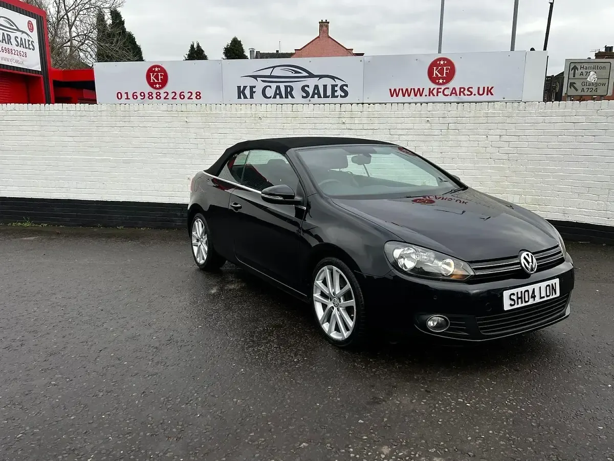 Used VW Golf Cabriolet GT 2014 Black Cabriolet