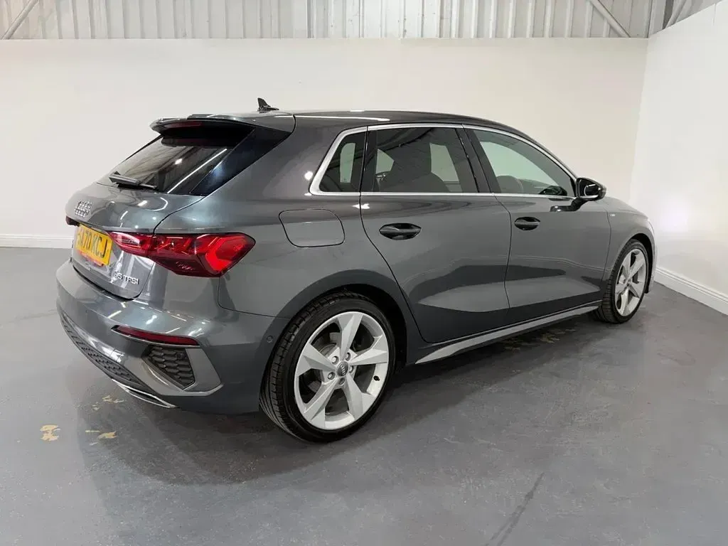 Used Audi A3 Sportback S-Line 150 HP (110 kW) 2020 Grey Hatchback