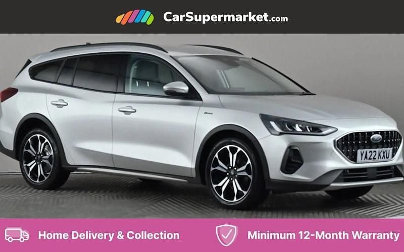 Silver Used 2022 Ford Focus Active Estate | £14,197 (Fair price) - Image 1/4