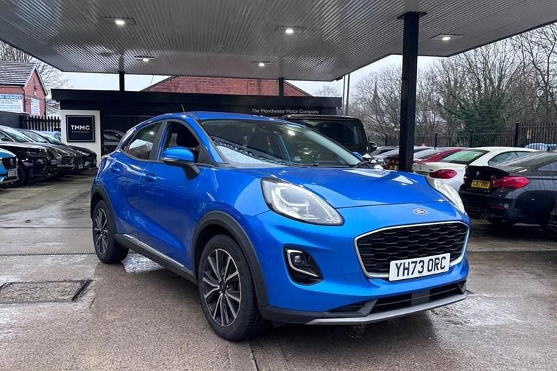 Used Ford Puma Titanium 125 HP (91 kW) 2023 Blue SUV