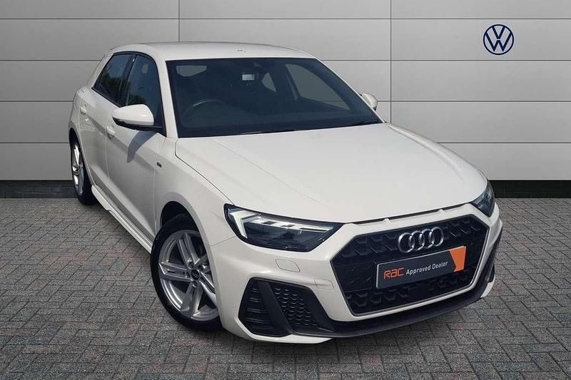 White Used 2022 Audi A1 S-Line Hatchback | £15,999 (Fair price) - Image 1/4
