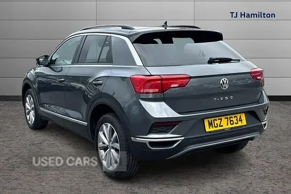 Used VW T-Roc Design 150 HP (110 kW) 2019 Grey SUV