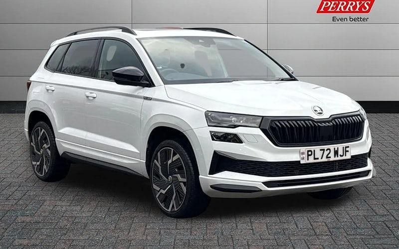 Used 2024 Skoda Karoq SportLine SUV | £24,130 (Good price) - Image 1/4