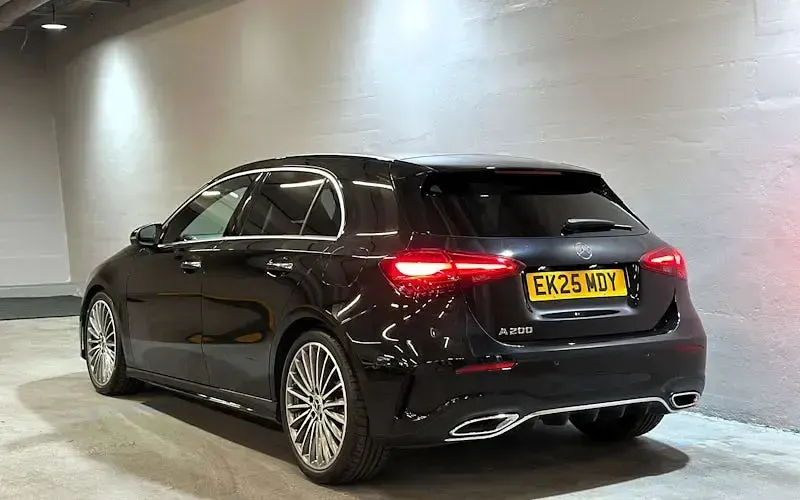 Used Mercedes A200 AMG Line Premium 163 HP (119 kW) 2025 Black Hatchback