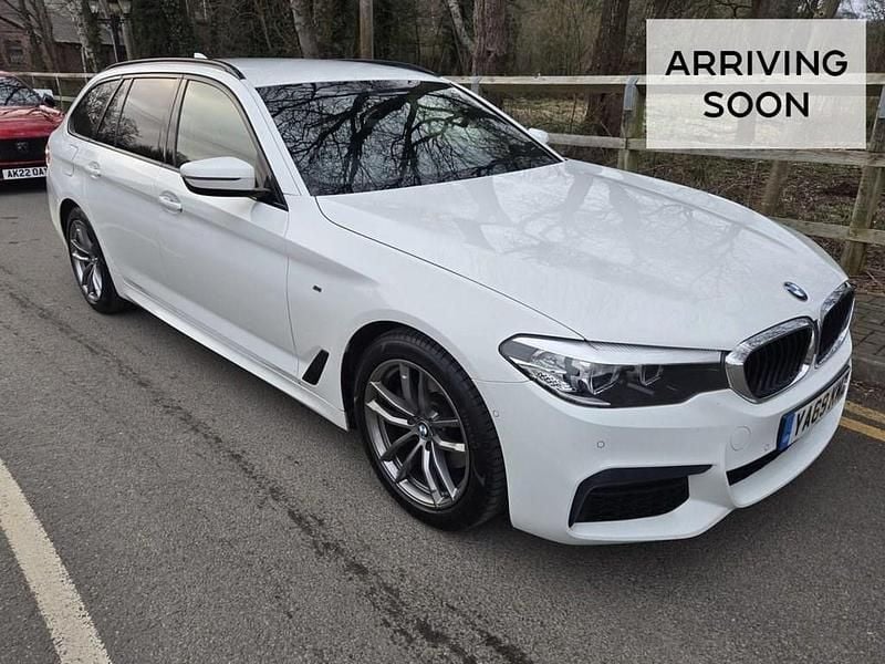 Used BMW 520 M Sport 190 HP (139 kW) 2020 White Estate