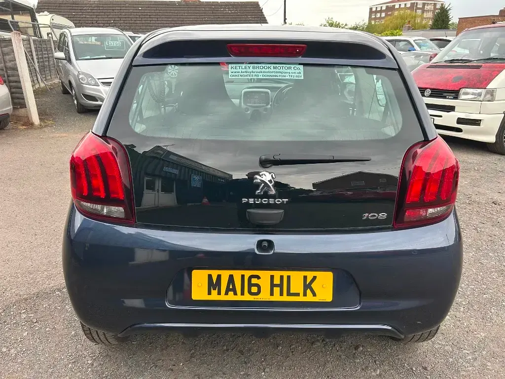 Used Peugeot 108 Active 2016 Blue Hatchback