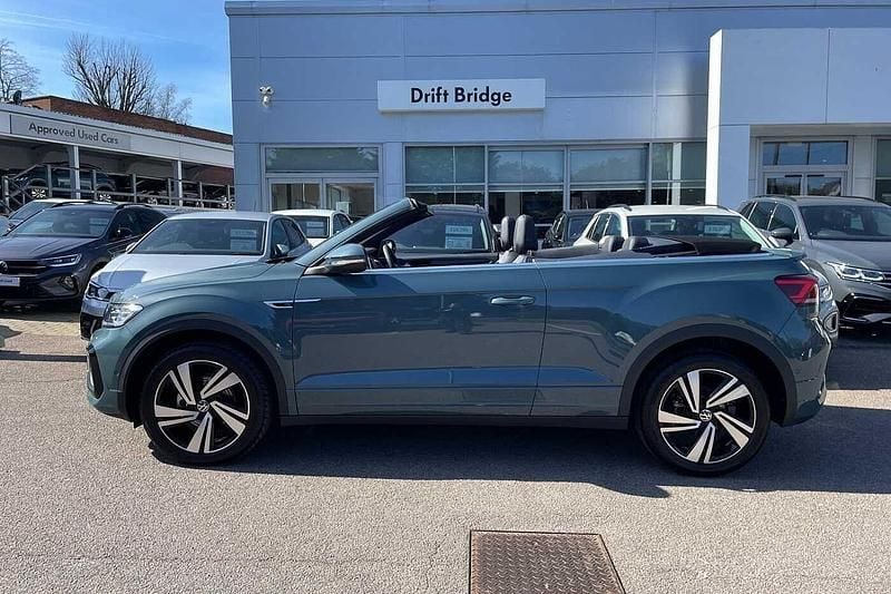 New VW T-Roc Cabriolet R-line 150 HP (110 kW) 2025 Blue Cabriolet