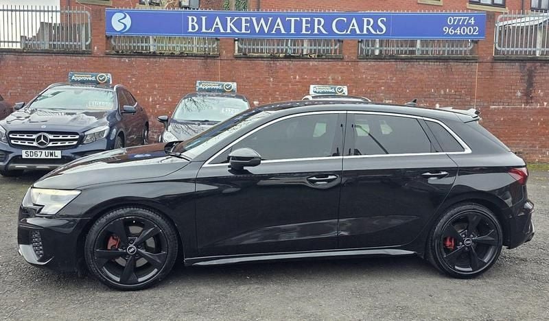 Used Audi A3 S-Line 2021 Black Sedan