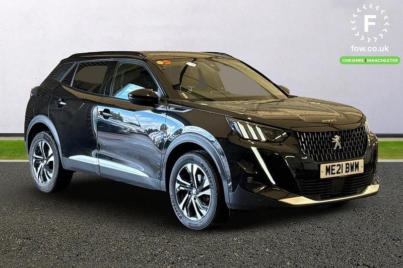 Black Used 2021 Peugeot 2008 GTi SUV | £13,399 (Fair price) - Image 1/3