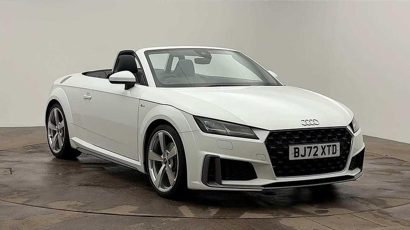 White Used 2022 Audi TT S-Line Cabriolet | £27,198 (Fair price) - Image 1/4