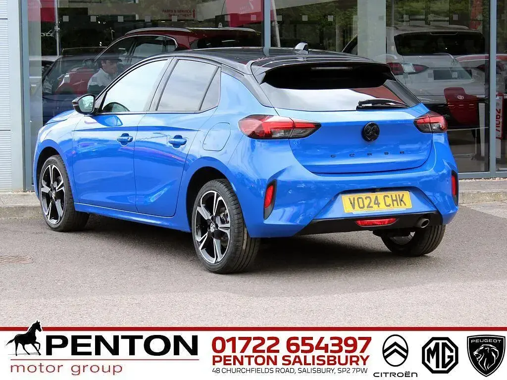 Used Vauxhall Corsa Ultimate 100 HP (73 kW) 2024 Blue Hatchback